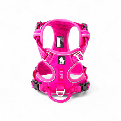 Mehr Kontrolle. Weniger Zug. – Das TRUE LOVE Hundegeschirr für entspannte Spaziergänge.